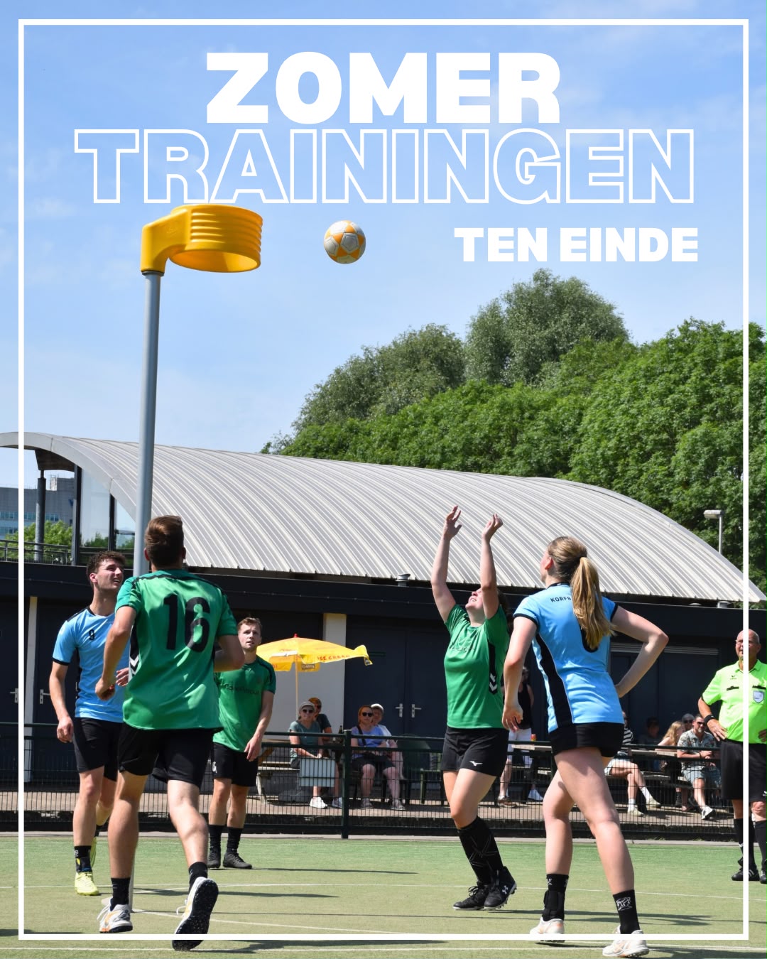 Vanavond laatste zomeravond training!