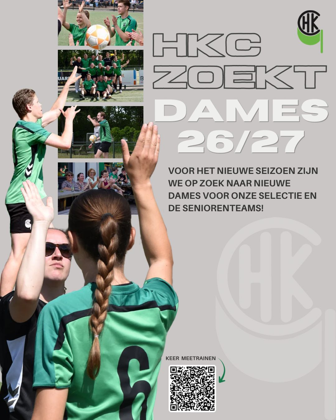 HKC zoekt dames 26/27!